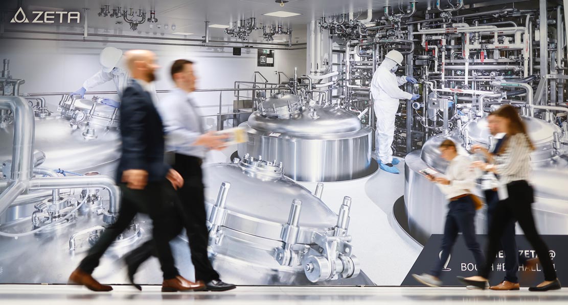 ACHEMA 2022 会場写真（世界最大級の化学装置・環境保護・バイオ関連見本市）