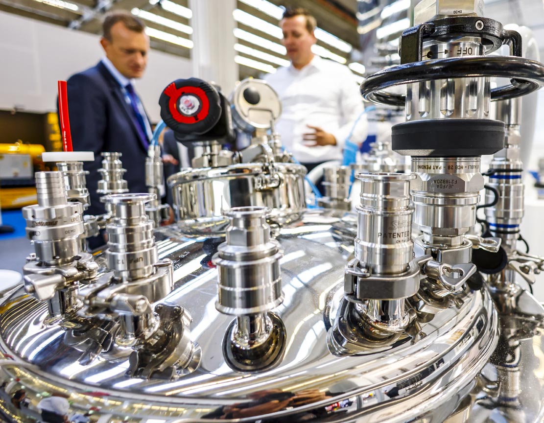 ACHEMA 2022 会場写真（世界最大級の化学装置・環境保護・バイオ関連見本市）