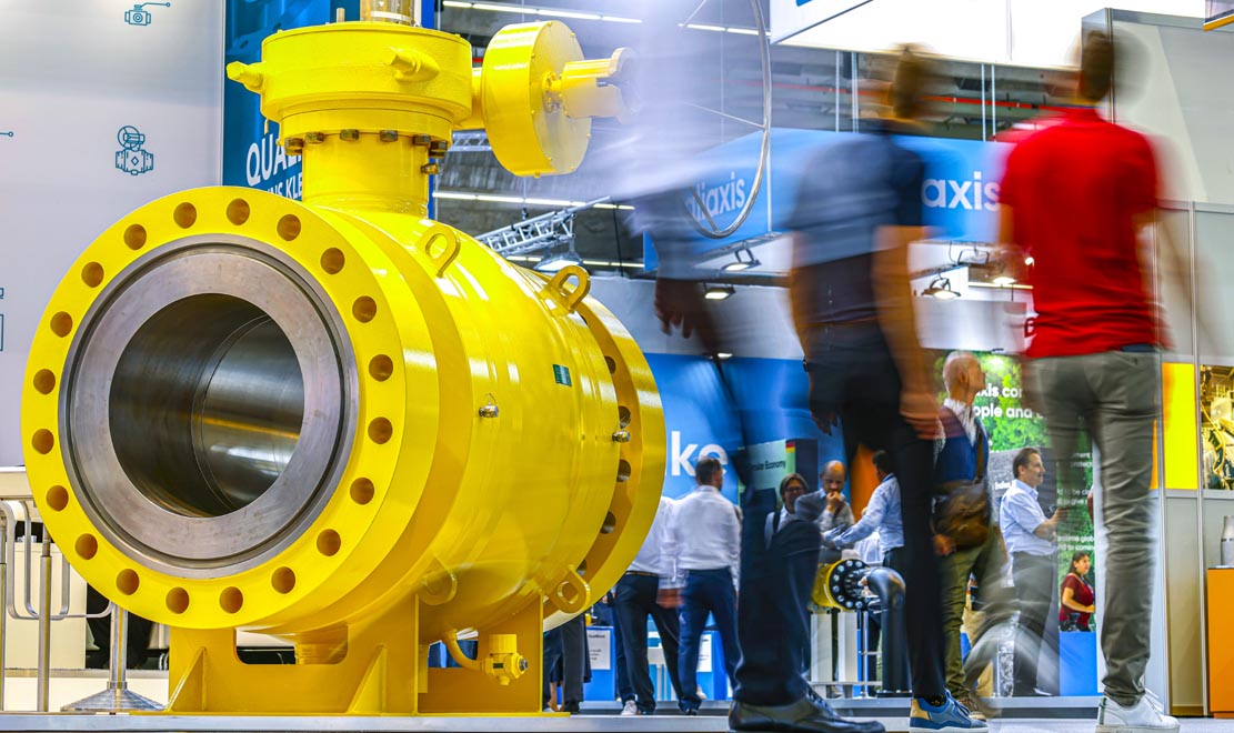 ACHEMA 2022 会場写真（世界最大級の化学装置・環境保護・バイオ関連見本市）