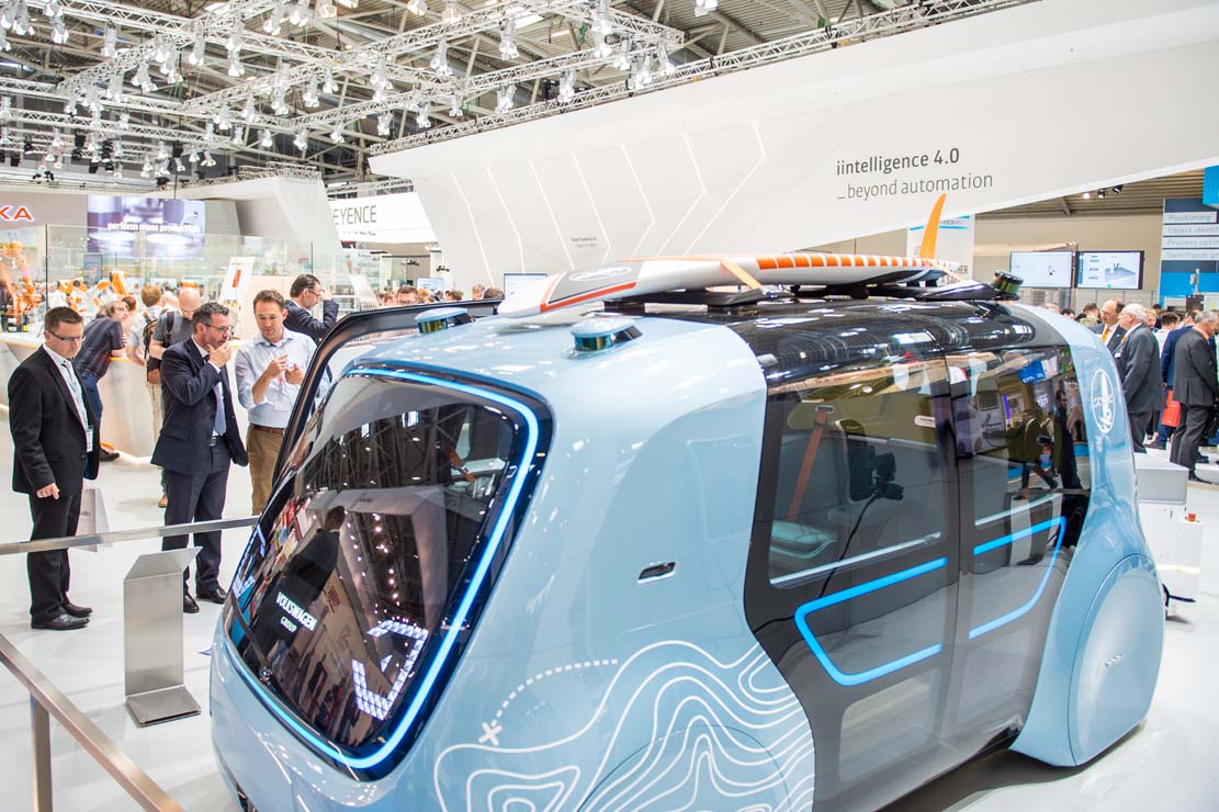 automatica（産業用ロボット展示会）