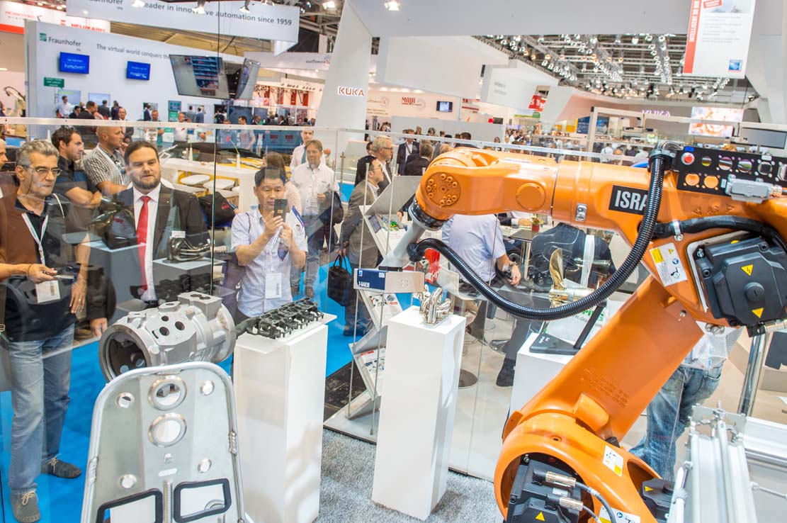 automatica（産業用ロボット展示会）