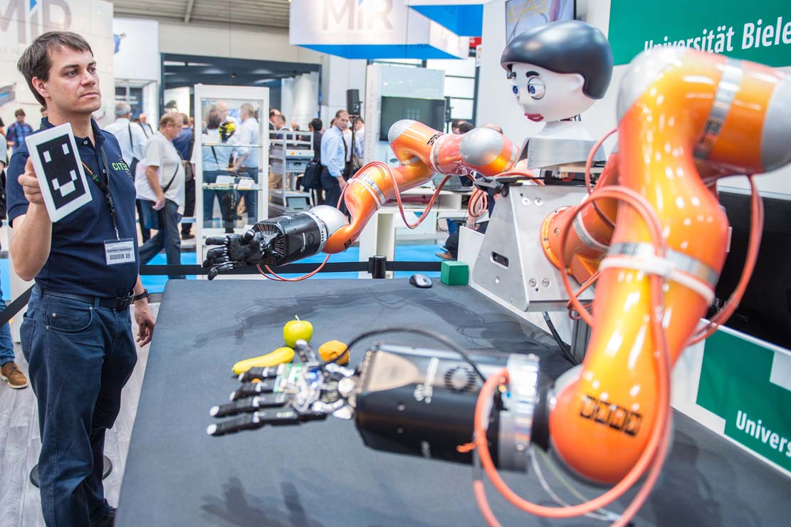 automatica（産業用ロボット展示会）