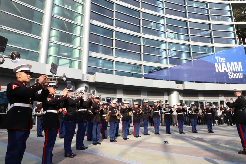 The 2020 NAMM Show Grand Opener: U.S. Marine Corps Marching Band