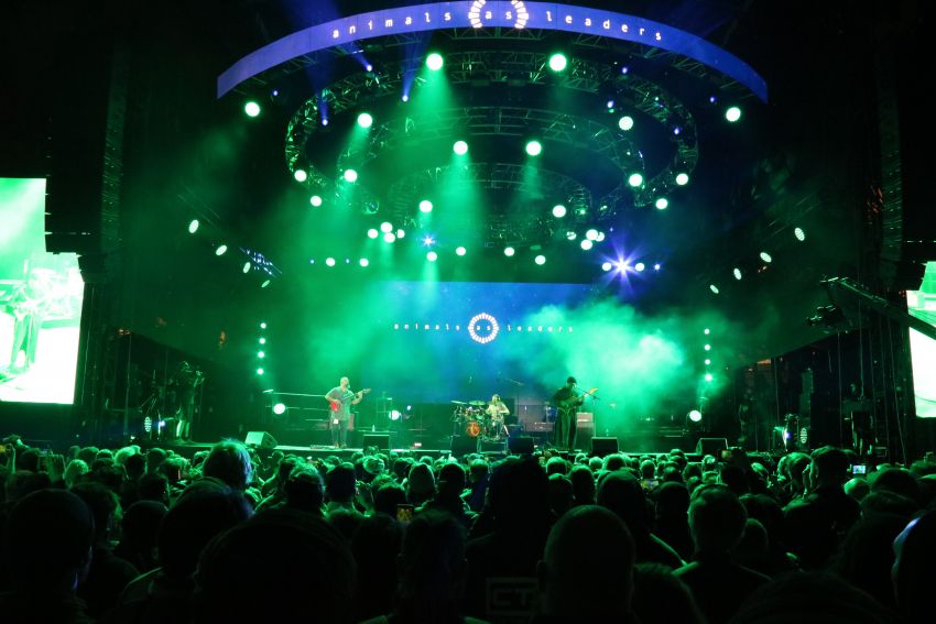 Animal as Leaders Perform on The NAMM Yamaha Grand Plaza Stage