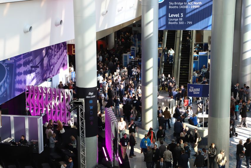 The 2020 NAMM Show Opening Thursday Morning