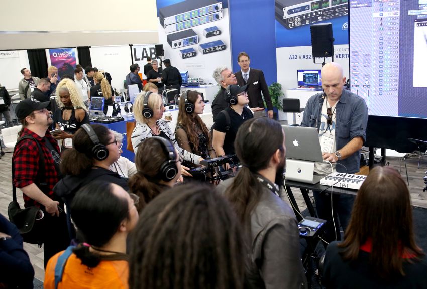 A general view of atmosphere at the 2019 NAMM Show