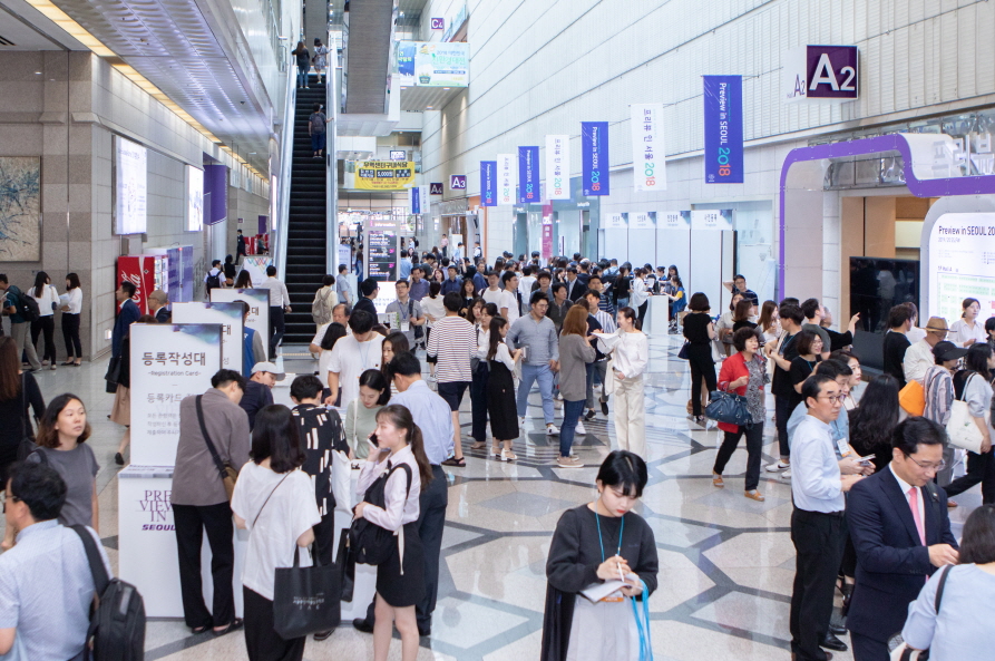 Preview in SEOUL（繊維素材専門展示会）